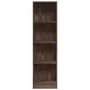 Engineered wood brown oak bookshelf 40x24x143 cm by , Bookcases and shelves - Ref: Foro24-857789, Price: 47,20 €, Discount: %