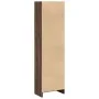 Engineered wood brown oak bookshelf 40x24x143 cm by , Bookcases and shelves - Ref: Foro24-857789, Price: 47,20 €, Discount: %