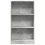 Engineered wood shelf in concrete gray, 60x24x109 cm by , Bookcases and shelves - Ref: Foro24-857806, Price: 46,67 €, Discoun...