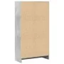 Engineered wood shelf in concrete gray, 60x24x109 cm by , Bookcases and shelves - Ref: Foro24-857806, Price: 46,67 €, Discoun...