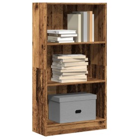 Regal aus Holzwerkstoff in verwitterter Farbe, 60x24x109 cm. von , Bücherregale und Regale - Ref: Foro24-857810, Preis: 41,76...