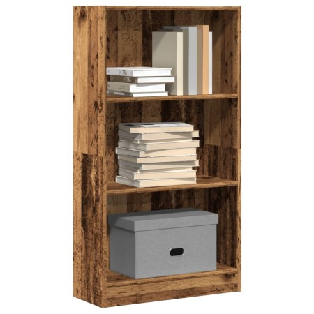 Regal aus Holzwerkstoff in verwitterter Farbe, 60x24x109 cm. von , Bücherregale und Regale - Ref: Foro24-857810, Preis: 41,76...