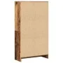 Engineered wood bookshelf in aged color, 60x24x109 cm by , Bookcases and shelves - Ref: Foro24-857810, Price: 47,00 €, Discou...