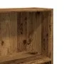 Engineered wood bookshelf in aged color, 60x24x109 cm by , Bookcases and shelves - Ref: Foro24-857810, Price: 47,00 €, Discou...