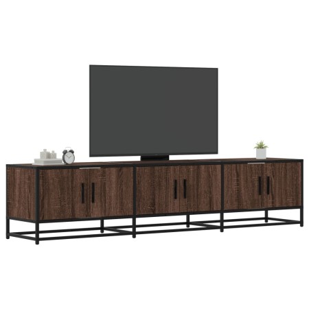 TV-Möbel aus Ingenieurholz in Eichenbraun, 180x35x41 cm. von , TV-Möbel - Ref: Foro24-3300789, Preis: 112,31 €, Rabatt: %