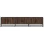 TV-Möbel aus Ingenieurholz in Eichenbraun, 180x35x41 cm. von , TV-Möbel - Ref: Foro24-3300789, Preis: 110,53 €, Rabatt: %