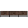 TV-Möbel aus Ingenieurholz in Eichenbraun, 180x35x41 cm. von , TV-Möbel - Ref: Foro24-3300789, Preis: 112,31 €, Rabatt: %