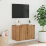 Handgefertigtes Eichen-TV-Wandregal 60x30x41 cm von , Schränke und Lagerung - Ref: Foro24-857664, Preis: 35,43 €, Rabatt: %