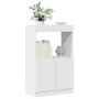 Hoher Schrank aus weißem Ingenieurholz 63x33x100 cm von , Bücherregale und Regale - Ref: Foro24-855097, Preis: 61,90 €, Rabat...