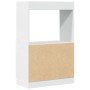Hoher Schrank aus weißem Ingenieurholz 63x33x100 cm von , Bücherregale und Regale - Ref: Foro24-855097, Preis: 61,90 €, Rabat...
