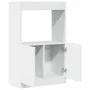 Tall white engineered wood sideboard 63x33x100 cm by , Bookcases and shelves - Ref: Foro24-855097, Price: 61,01 €, Discount: %