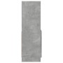 Engineered wood sideboard in concrete grey, 92x33x100 cm by , Bookcases and shelves - Ref: Foro24-855127, Price: 78,64 €, Dis...