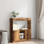 Ingenieurholz-Sideboard, gealtertes Holz, 92x33x100 cm. von , Bücherregale und Regale - Ref: Foro24-855131, Preis: 70,07 €, R...