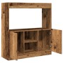 Ingenieurholz-Sideboard, gealtertes Holz, 92x33x100 cm. von , Bücherregale und Regale - Ref: Foro24-855131, Preis: 70,07 €, R...