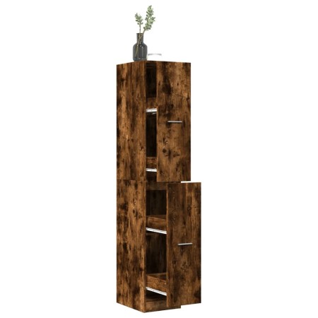 Medizinschrank aus Eichenholz in Sonoma-Eiche-Optik, 30x41x174,5 cm. von , Schließfächer und Lagerschränke - Ref: Foro24-3309...