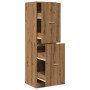 Medizinschrank aus Eichenholz, handgefertigt, 40x41x144,5 cm. von , Schließfächer und Lagerschränke - Ref: Foro24-3309644, Pr...