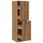 Medizinschrank aus Eichenholz, handgefertigt, 40x41x144,5 cm. von , Schließfächer und Lagerschränke - Ref: Foro24-3309644, Pr...