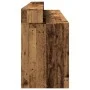 Schreibtisch mit LED-Beleuchtung, verwittertes Holz, 200x55x91 cm. von , Schreibtische - Ref: Foro24-3309445, Preis: 185,81 €...