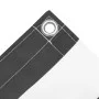 Balcony awning anthracite gray and white oxford fabric 120x600cm by vidaXL, Umbrellas - Ref: Foro24-134887, Price: 24,24 €, D...