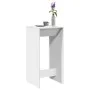High bar table made of white engineered wood 51x50x103.5 cm by , Kitchen and dining tables - Ref: Foro24-854418, Price: 61,24...