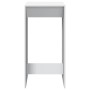 Hoher Barhockertisch aus weißem Ingenieurholz 51x50x103,5 cm von , Küchen- und Esstische - Ref: Foro24-854418, Preis: 62,18 €...