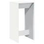 High bar table made of white engineered wood 51x50x103.5 cm by , Kitchen and dining tables - Ref: Foro24-854418, Price: 61,24...