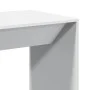 High bar table made of white engineered wood 51x50x103.5 cm by , Kitchen and dining tables - Ref: Foro24-854418, Price: 61,24...