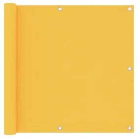 Balcony awning yellow oxford fabric 90x300 cm by vidaXL, Umbrellas - Ref: Foro24-135024, Price: 20,91 €, Discount: %