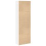 Weißes Regal aus Ingenieurholz 60x30x189 cm von , Bücherregale und Regale - Ref: Foro24-857917, Preis: 88,15 €, Rabatt: %