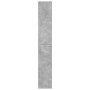 Regal aus grauem Beton-Holzwerkstoff 60x30x189 cm von , Bücherregale und Regale - Ref: Foro24-857920, Preis: 83,03 €, Rabatt: %