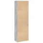 Engineered wood bookshelf in gray concrete 60x30x189 cm by , Bookcases and shelves - Ref: Foro24-857920, Price: 80,66 €, Disc...