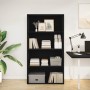 Schwarzes Regal aus Ingenieurholz 80x30x152 cm von , Bücherregale und Regale - Ref: Foro24-857941, Preis: 68,30 €, Rabatt: %