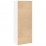 White engineered wood shelf 60x30x152 cm by , Bookcases and shelves - Ref: Foro24-857908, Price: 67,71 €, Discount: %
