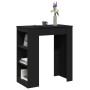 Hohes Regal mit schwarzen Ingenieurholzregalen 95x47x103,5 cm. von , Küchen- und Esstische - Ref: Foro24-854383, Preis: 102,9...