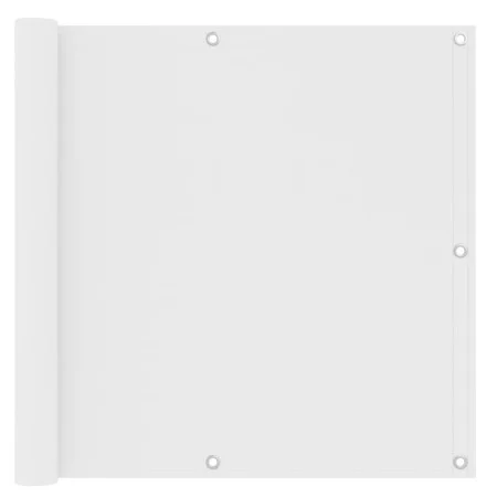 Toldo para balcón tela oxford blanco 90x500 cm de vidaXL, Sombrillas - Ref: Foro24-134894, Precio: 25,16 €, Descuento: %