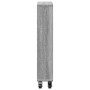 Narrow storage cart in gray Sonoma wood 48x13x68 cm by , Bookcases and shelves - Ref: Foro24-855228, Price: 38,90 €, Discount: %