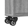 Carrito de almacenaje estrecho madera gris Sonoma 48x13x68 cm de , Librerías y estanterías - Ref: Foro24-855228, Precio: 42,7...
