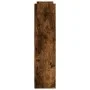Narrow storage cart 4 levels smoked oak wood by , Kitchen and dining carts - Ref: Foro24-855263, Price: 57,62 €, Discount: %