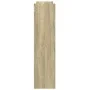 Narrow storage cart 4 levels oak Sonoma wood by , Kitchen and dining carts - Ref: Foro24-855261, Price: 51,68 €, Discount: %