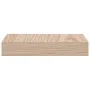 Floating shelf in gray engineered wood, 23x23.5x4 cm by , Shelves and shelves - Ref: Foro24-4010679, Price: 17,28 €, Discount: %
