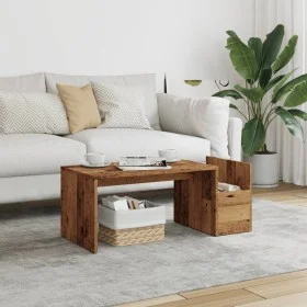 Altertisch aus gealtertem Ingenieurholz 90x45x35 cm von , Couchtisch - Ref: Foro24-856056, Preis: 45,12 €, Rabatt: %