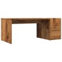 Mesa de centro madera ingeniería envejecida 90x45x35 cm de , Mesas de centro - Ref: Foro24-856056, Precio: 47,48 €