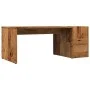 Mesa de centro madera ingeniería envejecida 90x45x35 cm de , Mesas de centro - Ref: Foro24-856056, Precio: 45,12 €, Descuento: %