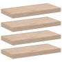 Floating shelves 4 units engineered wood 50x23.5x4 cm by , Shelves and shelves - Ref: Foro24-4010687, Price: 56,46 €, Discoun...