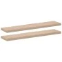 Schwebende Regale, 2 Stück, aus Ingenieurholz, 60x23,5x4 cm. von , Regale und Regale - Ref: Foro24-4010698, Preis: 57,09 €, R...