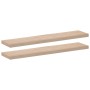 Schwebende Regale, 2 Stück, aus Ingenieurholz, 60x23,5x4 cm. von , Regale und Regale - Ref: Foro24-4010698, Preis: 57,96 €, R...