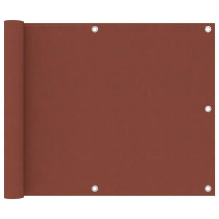 Terracotta Oxford fabric balcony awning 75x500 cm by vidaXL, Umbrellas - Ref: Foro24-134974, Price: 18,21 €, Discount: %