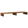 Aged wood screen support, 100x27x10 cm by , Computer bases and risers - Ref: Foro24-854659, Price: 28,96 €, Discount: %