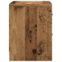 Bedside tables 2 units aged engineered wood 40x30x40 cm by , Nightstands - Ref: Foro24-855925, Price: 65,55 €, Discount: %