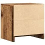 Nachttische, 2 Stück, aus gealtertem Ingenieurholz, 40x30x40 cm. von , Nachttische - Ref: Foro24-855925, Preis: 65,46 €, Raba...